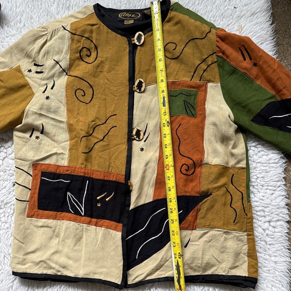 Vintage Patchwork Jacket - image 3